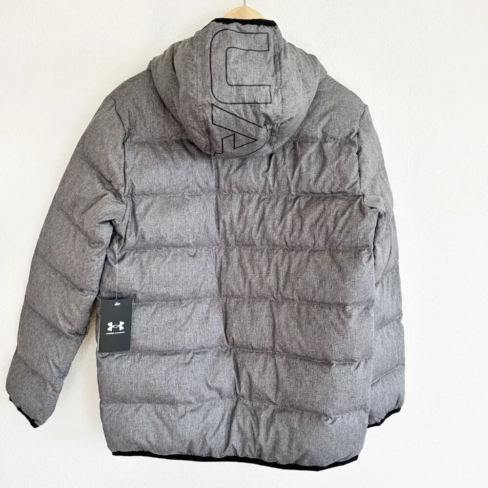 NWT Under Armour Boys YL Pronto Puffer Coat